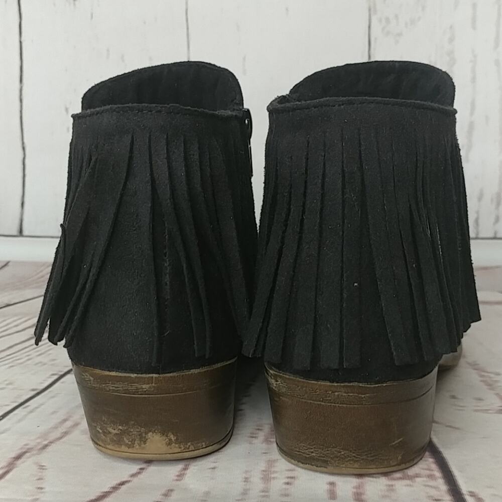 Sugar Tassel Booties Black Size 7.5 - Picture 2 of 6